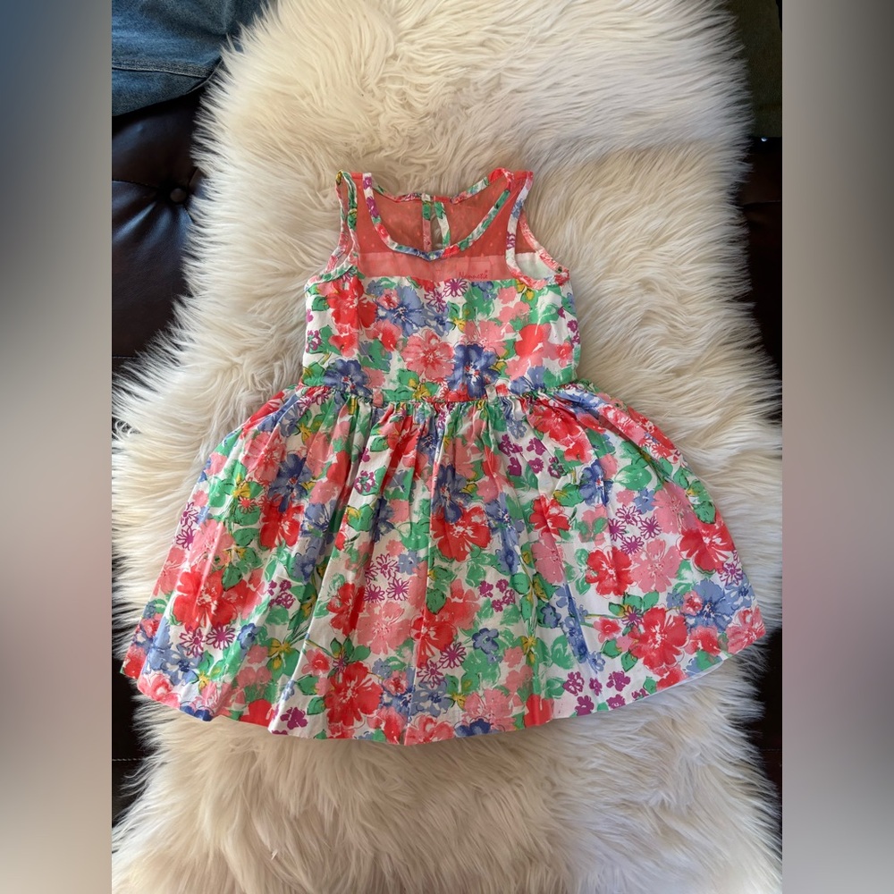 Nannette Multicolor Floral Kids Dress